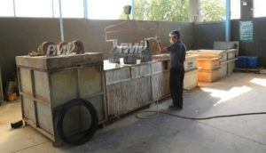 Wire-Washing-area